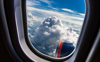 Airplane window